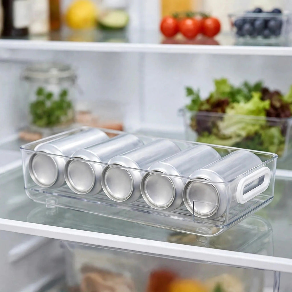 Soda Can Dispenser & Fridge Organizer — Stackable